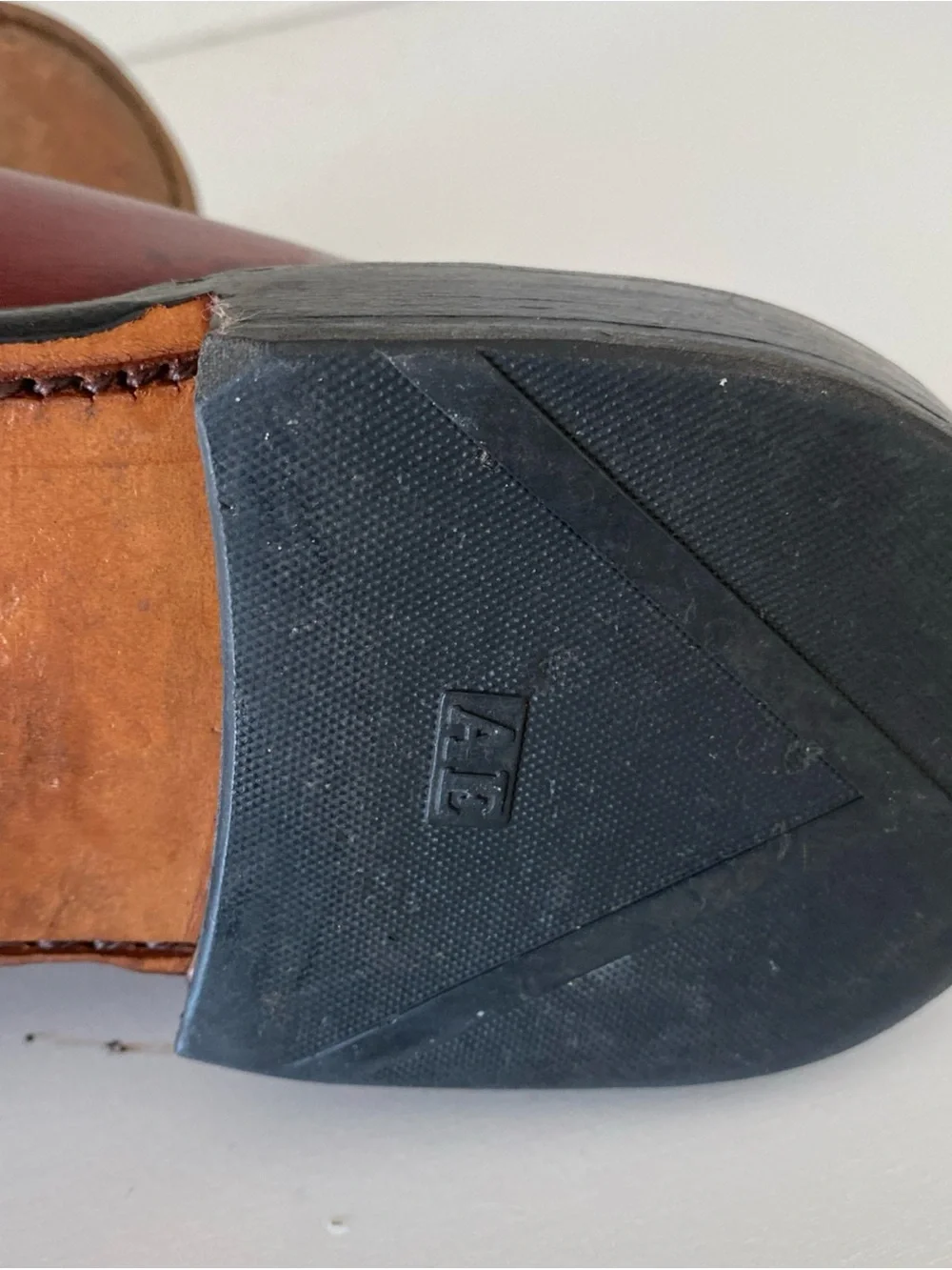 Allen Edmonds polished burgundy